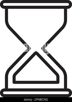 Hourglass Done icon vector image. Suitable for mobile apps, web apps and print media. Stock Vector