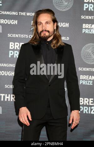 LOS ANGELES - APR 15:  Marco Perego Saldana at the 9th Breakthrough Prize Ceremony Arrivals at the Academy Museum of Motion Pictures on April 15, 2023 in Los Angeles, CA Stock Photo