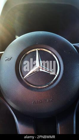 Mercedes-Benz Sprinter diesel van Stock Photo - Alamy