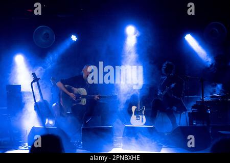 The British musician Fink (Fin Greenall) during the concert 'Solo Acoustic'' at the Monk in Rome, Italy, 17.04.2023, Claudio Enea Sport Reporter Stock Photo