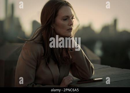 Sharper  Julianne Moore Stock Photo