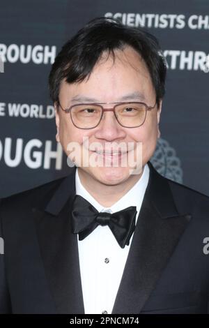 Dr. Dennis Lo at arrivals for Ninth Annual Breakthrough Prize Ceremony - Part 2, Academy Museum of Motion Pictures, Los Angeles, CA April 15, 2023. Photo By: Priscilla Grant/Everett Collection Stock Photo