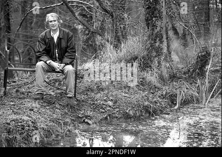 British Composer Geoffrey Burgon 1994 Stock Photo