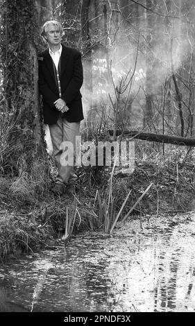 British Composer Geoffrey Burgon 1994 Stock Photo