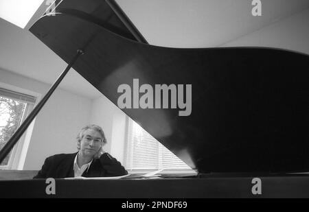 British Composer Geoffrey Burgon 1994 Stock Photo