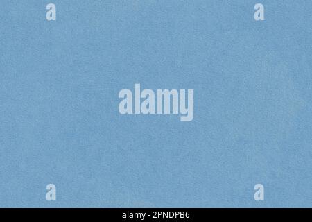 Pastel blue, textured paper with fine structure - seamless tileable background, image width 20cm Stock Photo