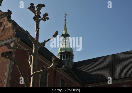 Copenhagen /Denmark/18 April 2023/ Holmens kirke or Holmens hcurch building in danish capotal Copenhagen Denmark.    (Photo.Francis Joseph Dean/Dean Pictures) Stock Photo