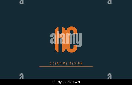 Alphabet letters Modern Creative logo MC , CM Stock Vector