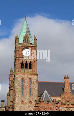 Derry Guildhall in Northern Ireland Stock Photo