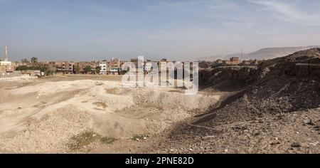 Kom el Sultan, Abydos, Middle Egypt, Stock Photo