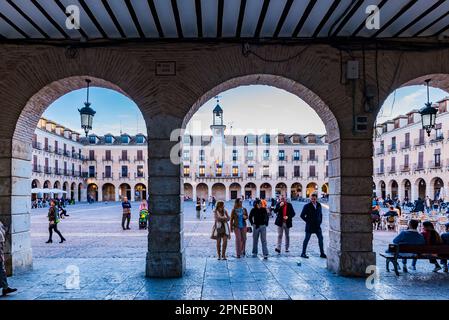 Main square of Ocaña - Plaza mayor. Ocaña, Toledo, Castilla La Mancha, Spain, Europe. Stock Photo