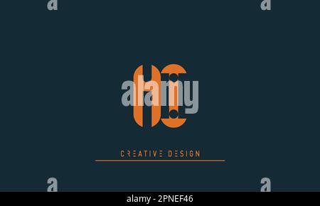 Alphabet letters Modern Creative logo MI , IM Stock Vector