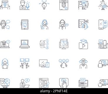 Analytics of data mining process linear pixel perfect icon Stock Vector ...