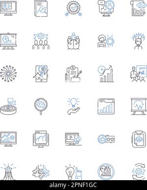 Line icon as concept of framework or program code Stock Vector Image ...