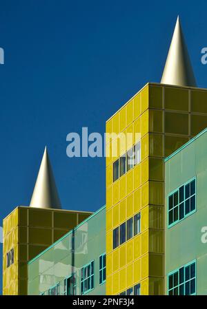 Mendini House, section, Germany, Lower Saxony, Hanover Stock Photo