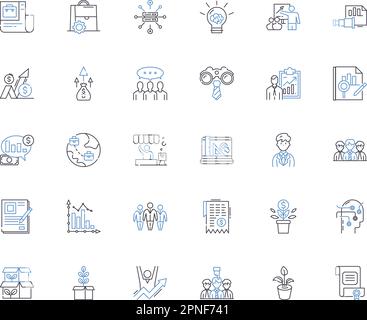 Insights and systems line icons collection. Analytics, Data, Dashboards ...