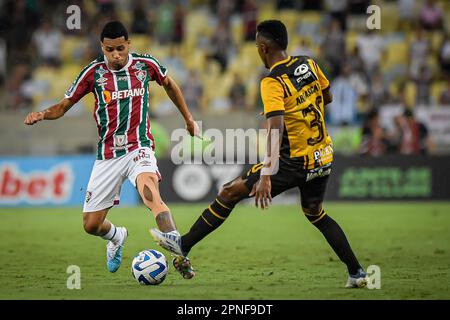 Rio De Janeiro, Brazil. 19th Apr, 2023. During Fluminense x The Strongest, a match valid for the group stage of the Copa Libertadores 2023, held at the Maracanã Stadium, located in the city of Rio de Janeiro (RJ), this Tuesday (18). Credit: Nayra Halm/FotoArena/Alamy Live News Stock Photo