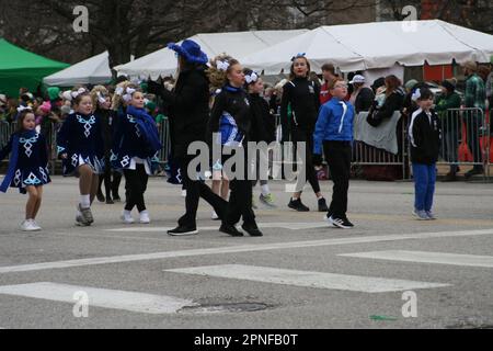 St. Patrick's Day Parade 2023 in St. Louis, Missouri, USA Stock Photo