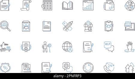 Household items line icons collection. Furniture, Decor, Appliances, Utensils, Bedding, Cookware, Lighting vector and linear illustration. Glassware Stock Vector