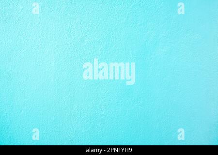 Rough rendered turquoise wall texture as background. Stock Photo
