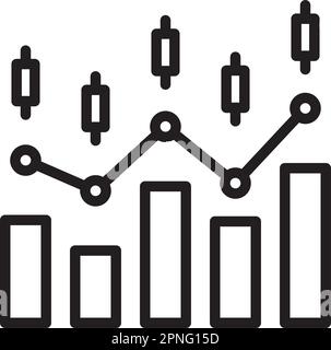 Stock Investment icon vector image. Suitable for mobile apps, web apps and print media. Stock Vector