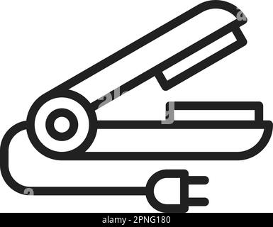 Straightener icon vector image. Suitable for mobile apps, web apps and print media. Stock Vector