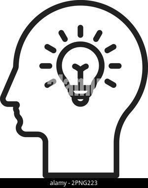 Visionary icon vector image. Suitable for mobile apps, web apps and print media. Stock Vector