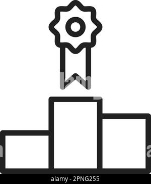 Winner icon vector image. Suitable for mobile apps, web apps and print media. Stock Vector