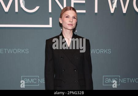 Clemence Poesy attends the AMC Network 2023 Upfront at Jazz at Lincoln