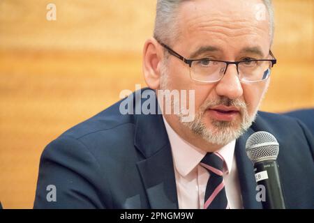 Adam Niedzielski, Minister of Health of Poland in Gdansk, Poland © Wojciech Strozyk / Alamy Stock Photo Stock Photo