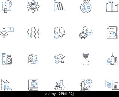 Meteorology line icons collection. Atmospheric, Weather, Climate, Forecasting, Thunderstorms, Tornadoes, Hurricanes vector and linear illustration Stock Vector