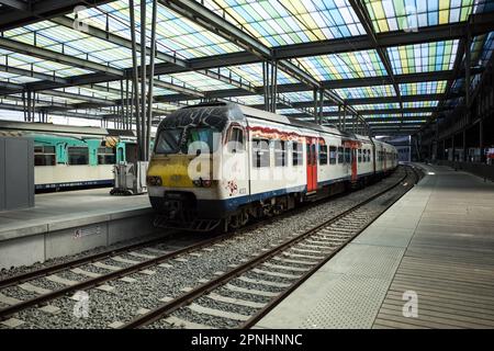 OSTEND TRAIN STATION BELGIUM TRAIN STATION RAILWAY photography