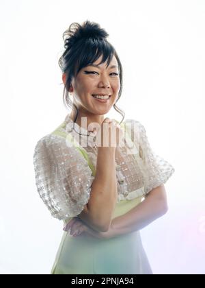 Ali Ahn poses for a portrait to promote "The Diplomat" on Friday, April ...