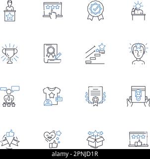 Tapes line icons collection. Cassette, Reel, Tapestry, Adhesive, Magnetism, Magnetic, Film vector and linear illustration. Recording,Playback,Storage Stock Vector
