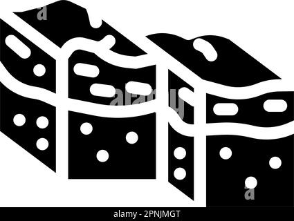 transform earthquake glyph icon vector illustration Stock Vector Image ...