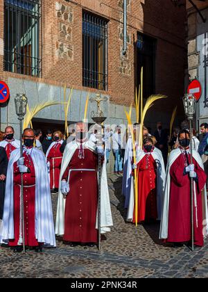 Venerable, Royal and Illustrious Brotherhood of Our Mother Mary Immaculate in her Greatest Anguish and Mercy and Christ the King in his triumphal entr Stock Photo