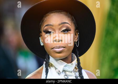 London, UK. 19th Apr, 2023. Seraphina Beh attending a special screening of Polite Society, at the Curzon Mayfair in London. Picture date: Wednesday April 19, 2023. Photo credit should read Credit: Matt Crossick/Alamy Live News Stock Photo