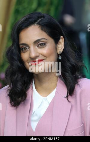 Nida Manzoor, Polite Society - Special Screening, Curzon Mayfair, London, UK, 19 April 2023, Photo by Richard Goldschmidt Stock Photo
