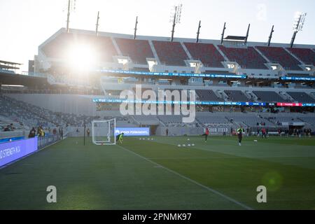 San Diego, USA. 19th Apr, 2023. San Diego, CA, April 19 Snapdragon Stadium prior to the National Women's Soccer League Cup Challenge game between San Diego Wave FC and Portland Thorn FC at Snapdragon Stadium in San Diego, California, United States (Xavier Hernandez/SPP) Credit: SPP Sport Press Photo. /Alamy Live News Stock Photo