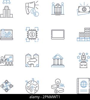 Cache line icons collection. Storage, Memory, Caching, Database ...