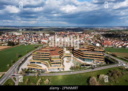 Lidl Germany headquarters, exterior view, drone photo, Bad Wimpfen