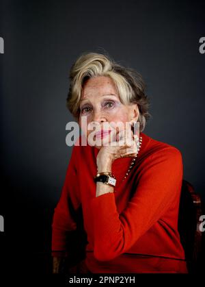 Portrait of Leslie Caron to celebrate her 90th birthday Stock Photo
