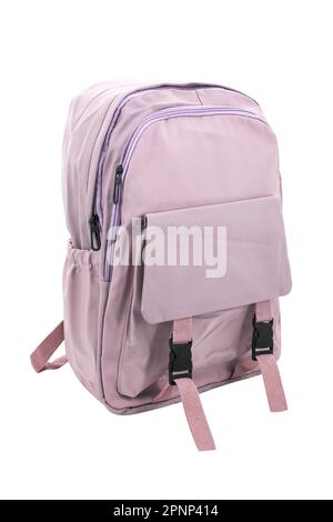 School bag backpack on white background Stock Photo
