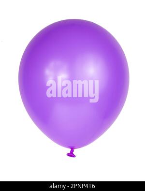 colorful balloon isolated on white background Children's party balloons Stock Photo