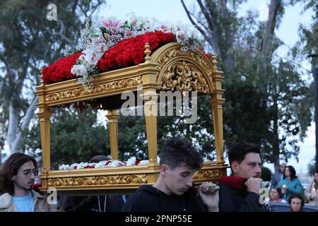 Corfu Easter celebration Stock Photo