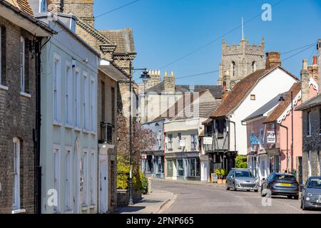 Local Area Images of Sudbury Suffolk, England, UK Stock Photo