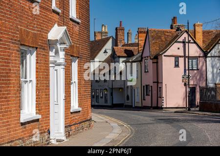 Local Area Images of Sudbury Suffolk, England, UK Stock Photo