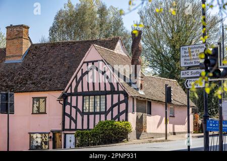 Local Area Images of Sudbury Suffolk, England, UK Stock Photo