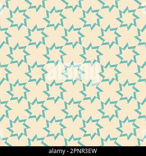 Abstract seamless pattern from the 60s and 70s. Stock Photo