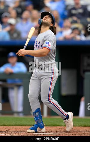 Houston, United States. 14th Apr, 2023. Texas Rangers second baseman Marcus  Semien (2) batting during the MLB game between the Texas Ranges and the  Houston Astros on Friday, April 14, 2023 at